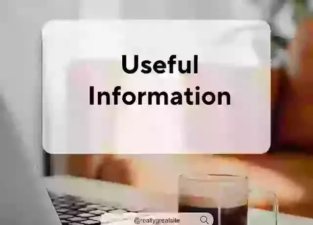 Useful Information 